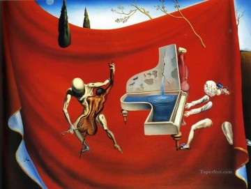  Surrealist Art Painting - Music The Red Orchestra Surrealist